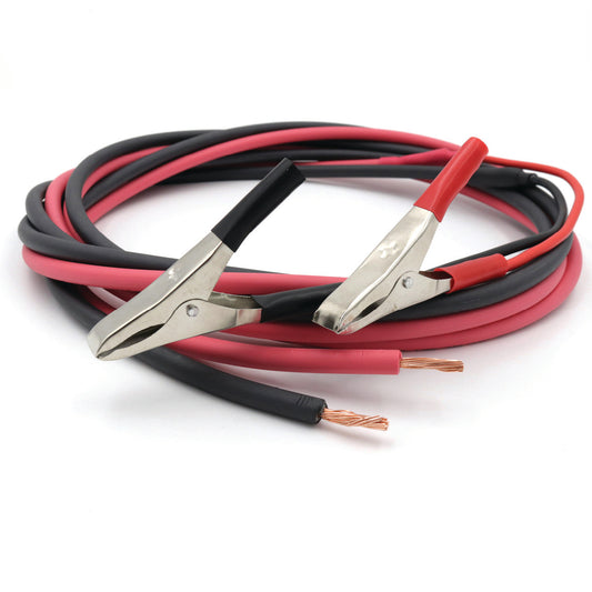 Charge Controller to Battery Connection Cables with Alligator Clamps