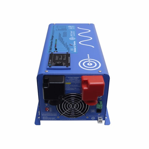 1500 Watt 12VDC 120VAC Pure Sine Inverter Charger