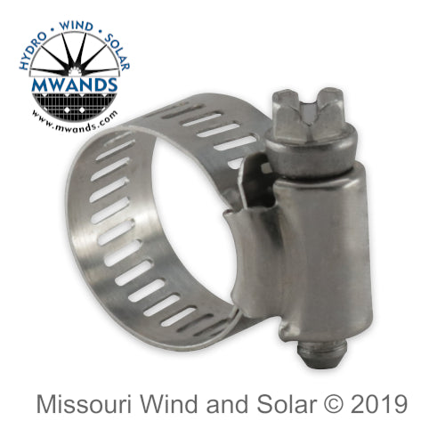 1/2 Inch to 29/32 Inch Hose Clamp