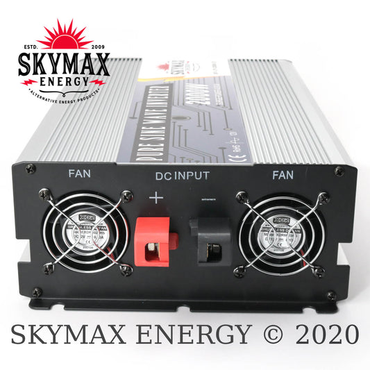 SkyMax Thunderbolt 12 Volt 2000 Watt Pure Sine Wave Inverter