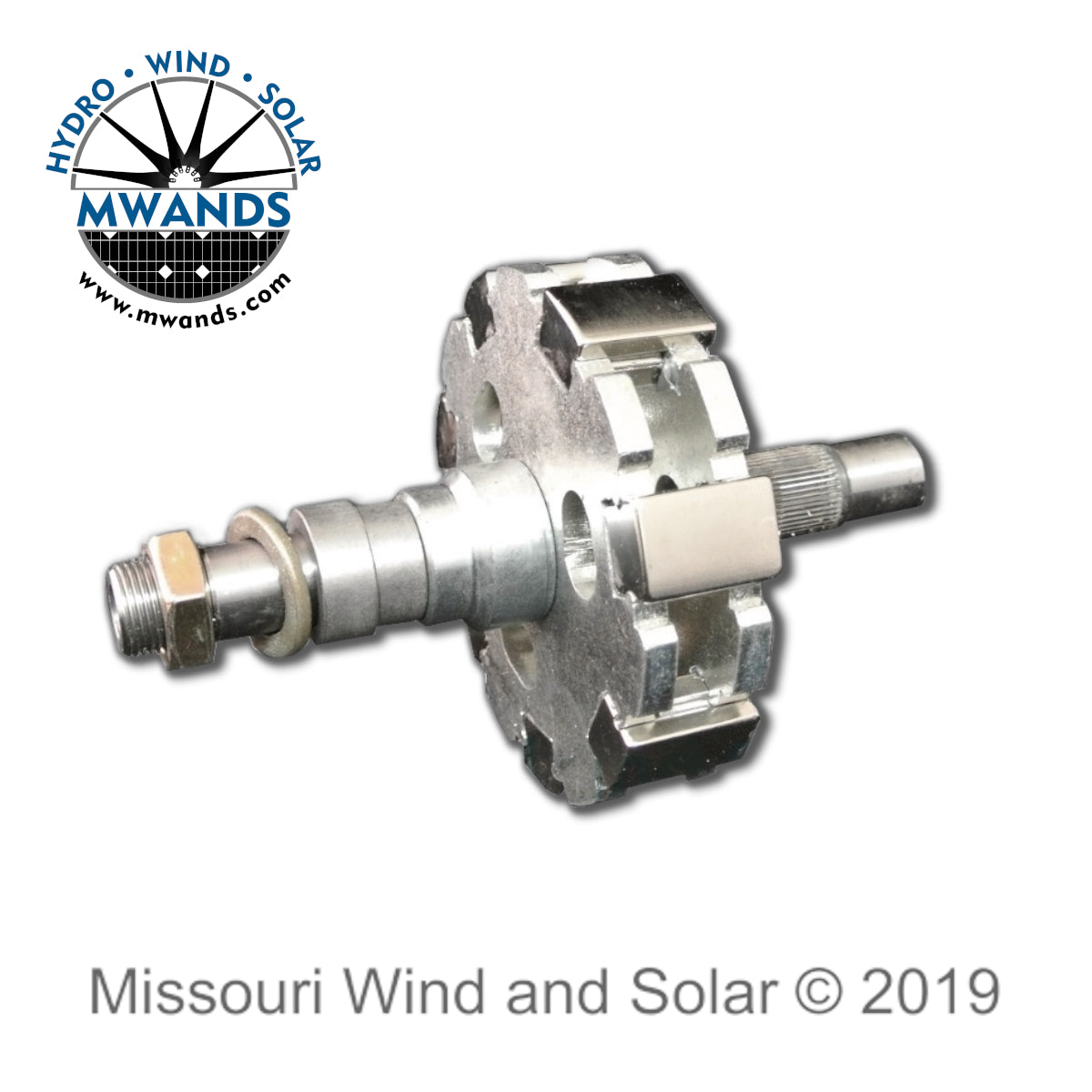 7 Magnet Basic PMA Rotor For Wind Turbine Generators