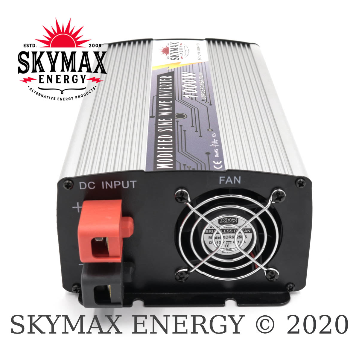 SkyMax Thunderbolt 12 Volt 1000 Watt Modified Sine Wave Inverter