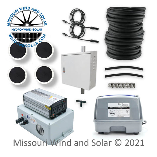 100L Pond Aeration Kit With Suntaqe Inverter Charger