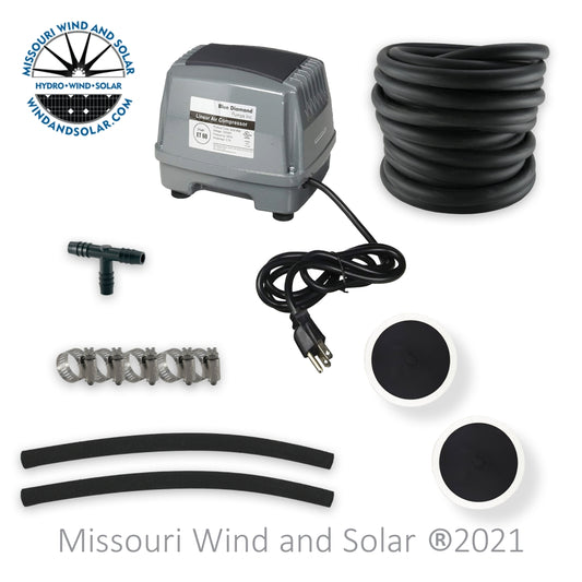 Blue Diamond ET60 60 Liter Air Pump & Pond Aeration Kit