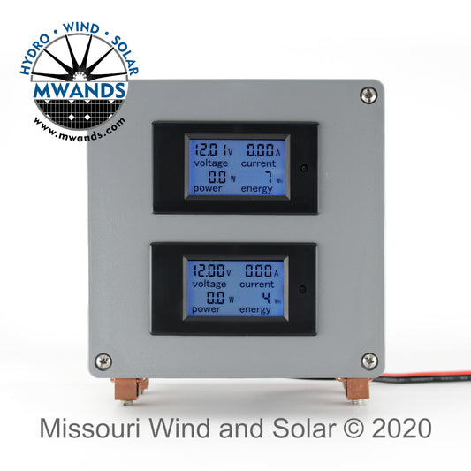 Dual LCD Panel Meter
