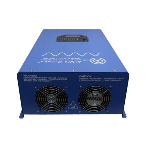 12000 Watt 48VDC 120/240VAC Inverter Charger - UL Listed