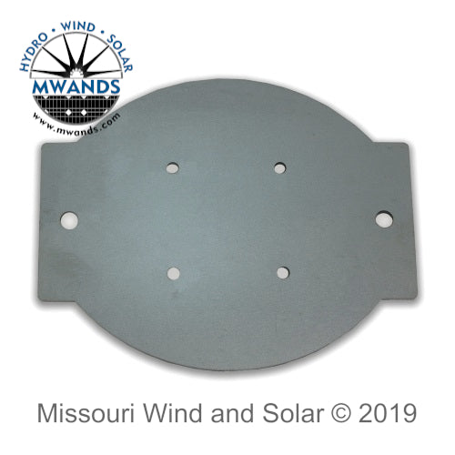 Wind Turbine PMA and PMG Steel Mounting Plate