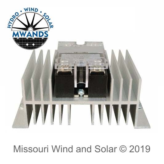 100 Amp DC Solid State Relay with Heat Sink