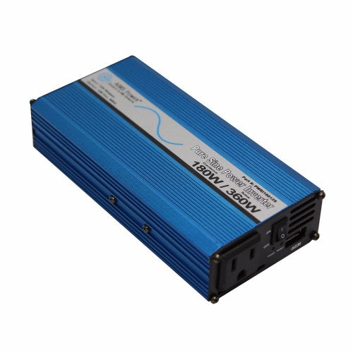 180 Watt 12 Volt Pure Sine Inverter with USB Port