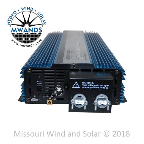 2000 Watt 12 Volt Pure Sine Inverter with Transfer Switch - UL Listed