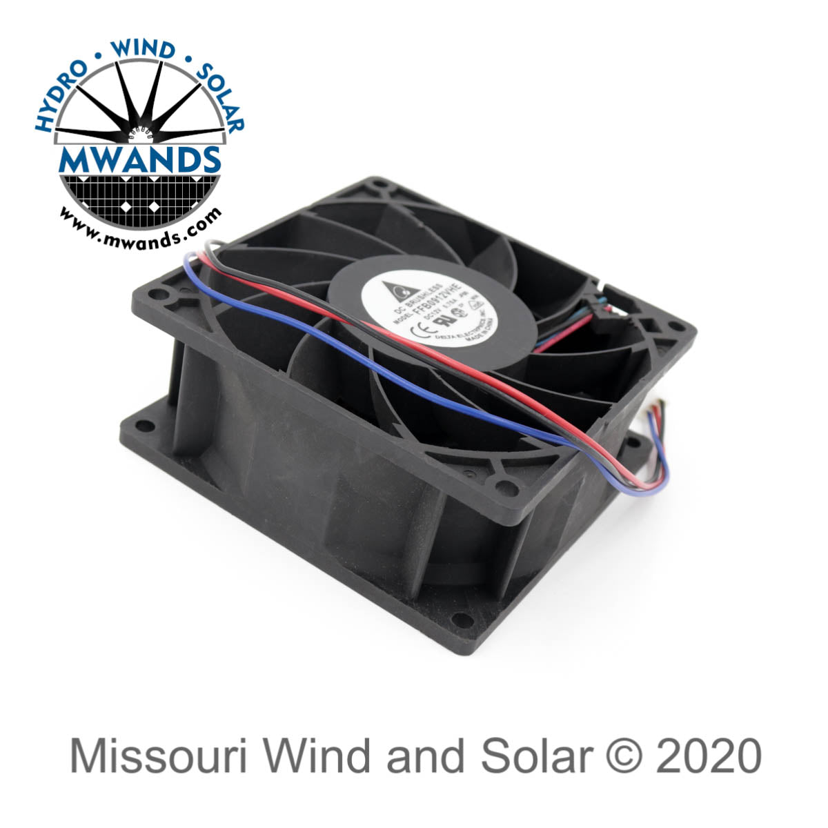 3 5/8 Inch 12 Volt Fan