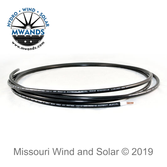 Solar PV Cable #8 AWG UL Approved (by the foot)