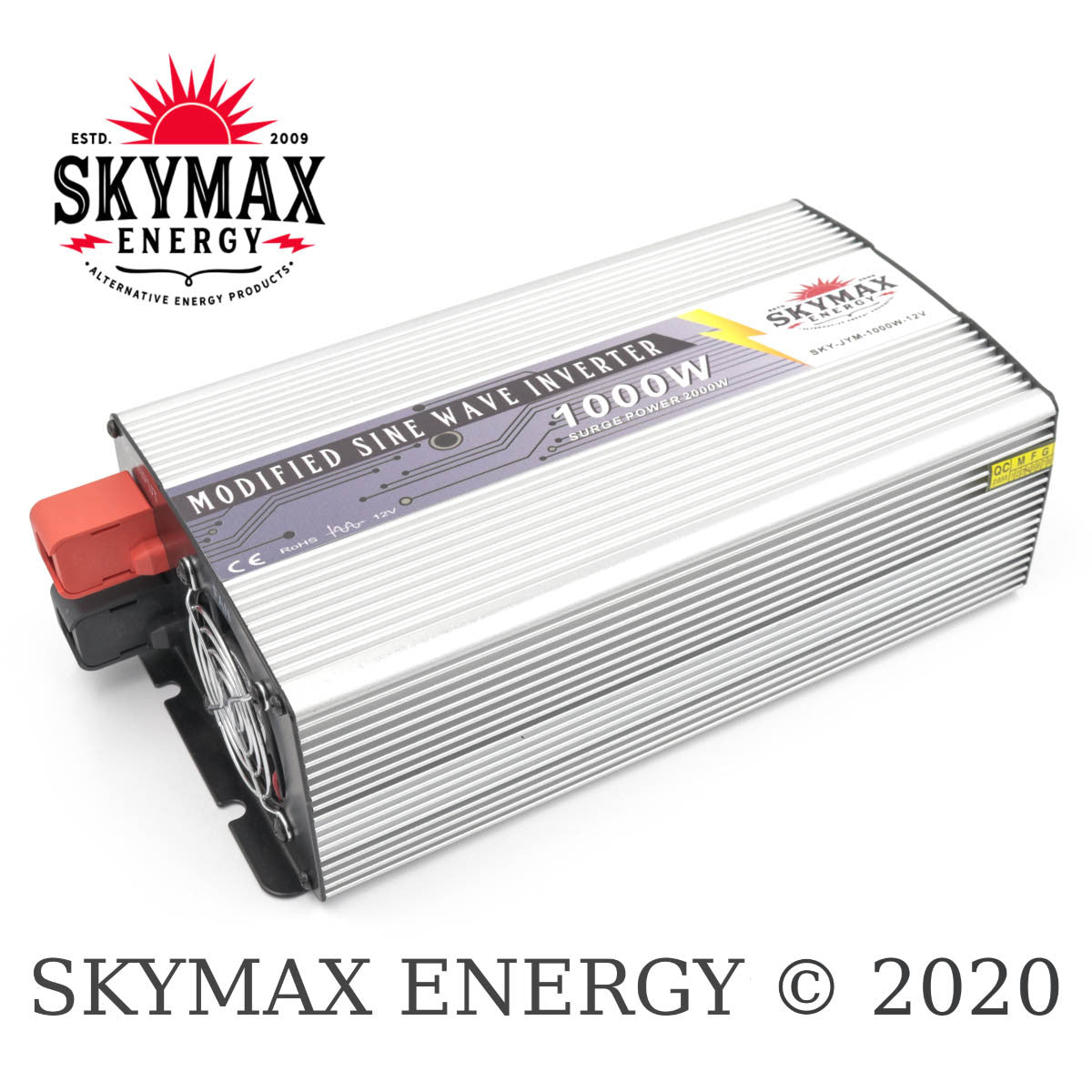 SkyMax Thunderbolt 12 Volt 1250 Watt Modified Sine Wave Inverter