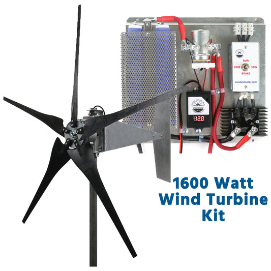 1600 Watt | Freedom™ Wind Turbine Kit for Lead Acid Batteries