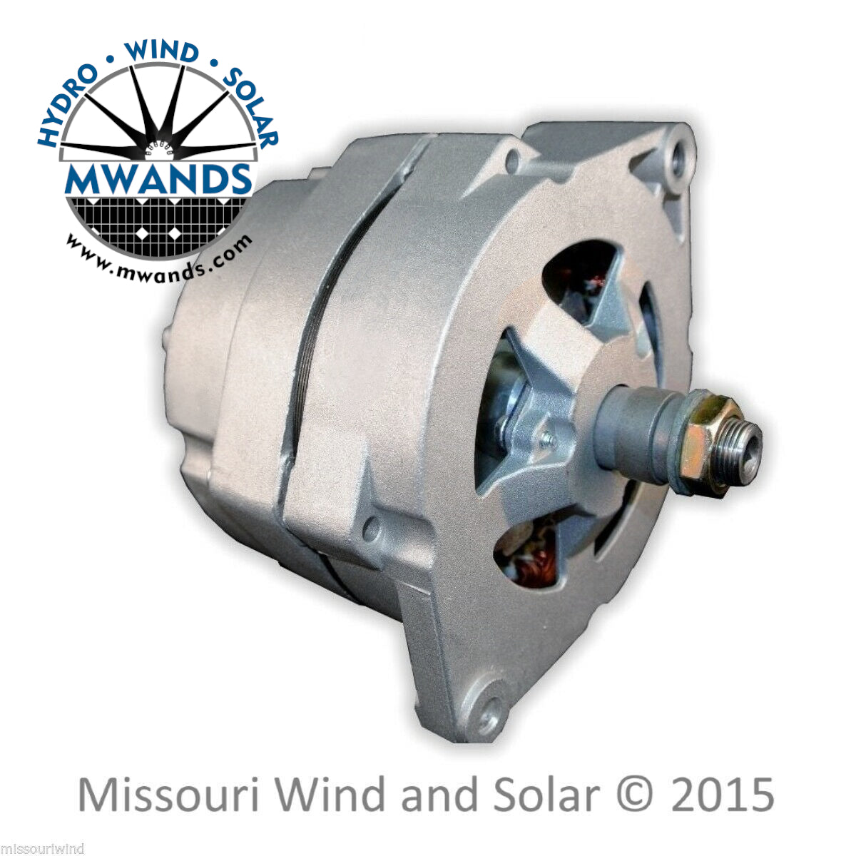 12 Volt 7 Magnet Permanent Magnet Alternator - AC Output