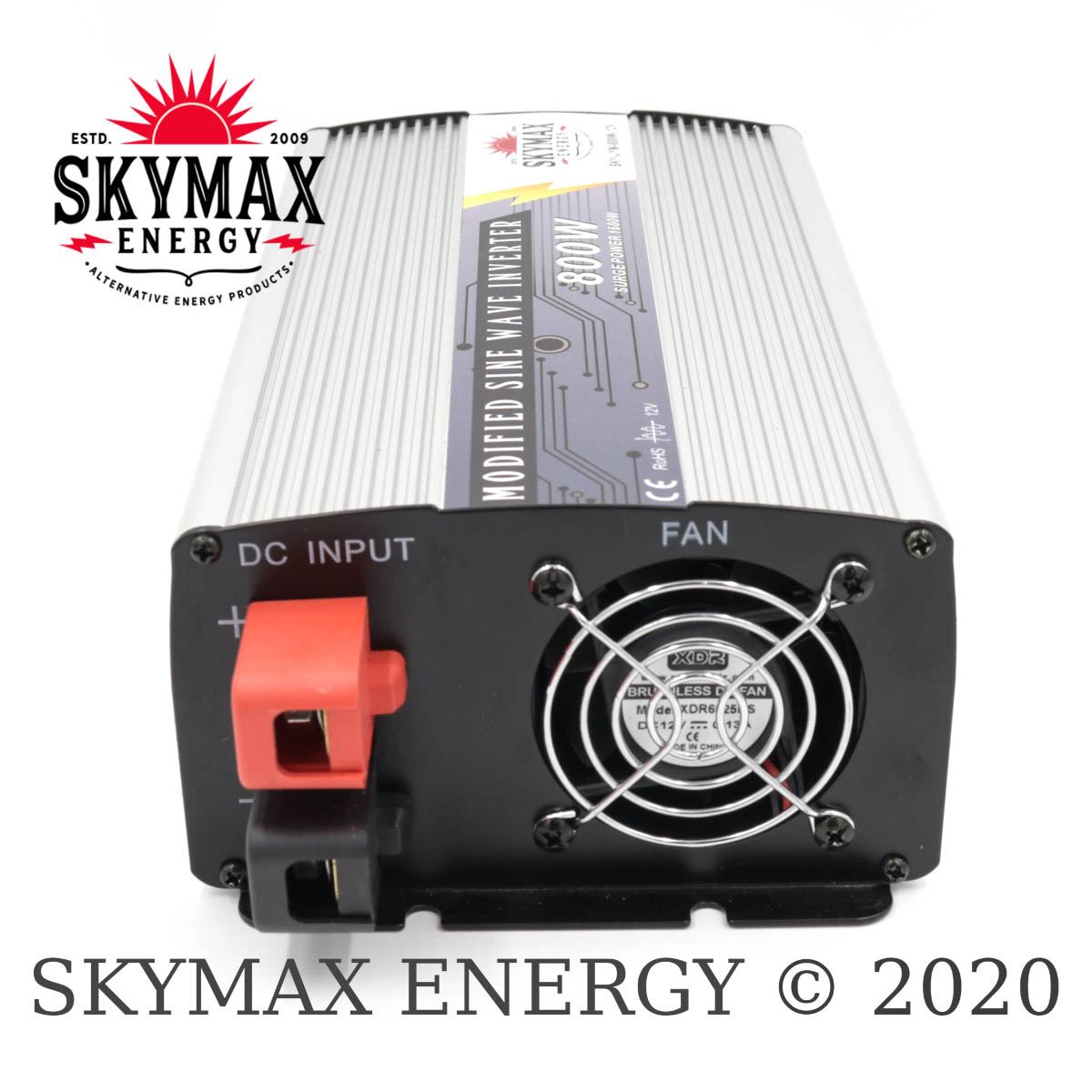 SkyMax Thunderbolt 12 Volt 800 Watt Modified Sine Wave Inverter
