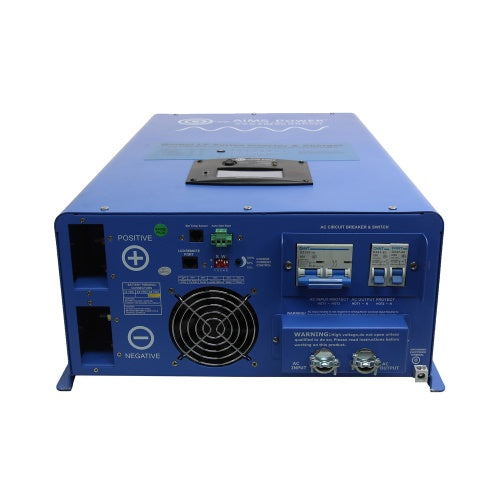 10000 Watt 48 Volt Pure Sine Inverter Charger 120/240VAC