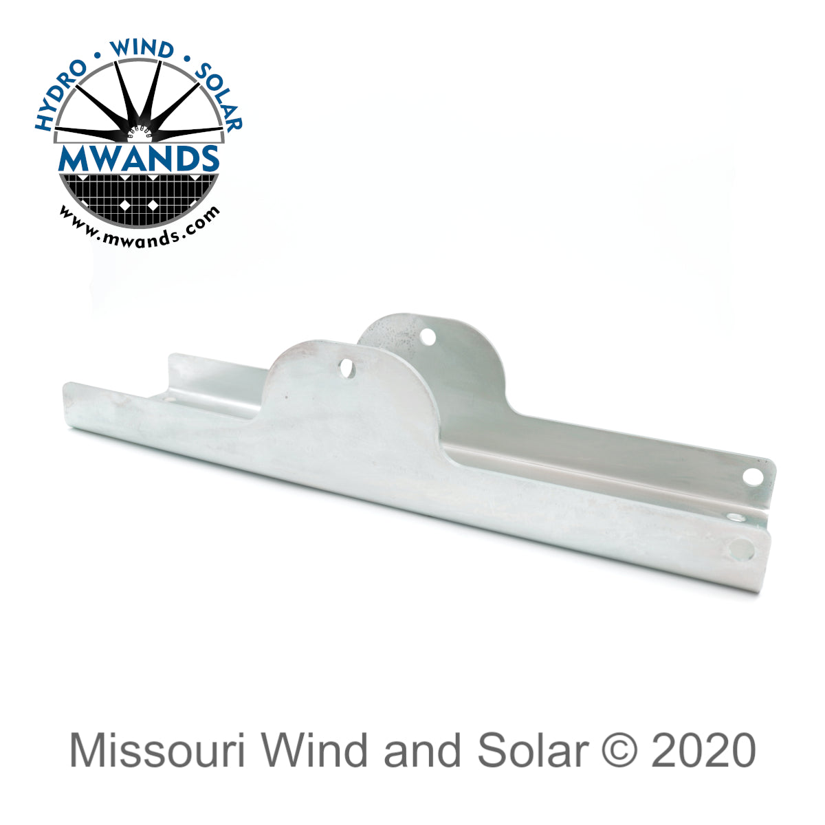 Top of Pole Solar Panel Mounting Bracket - Adjustment Bar