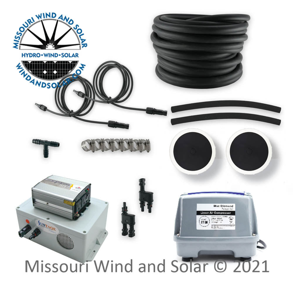 ET60 60L Pond Aeration Kit With Suntaqe Inverter Charger