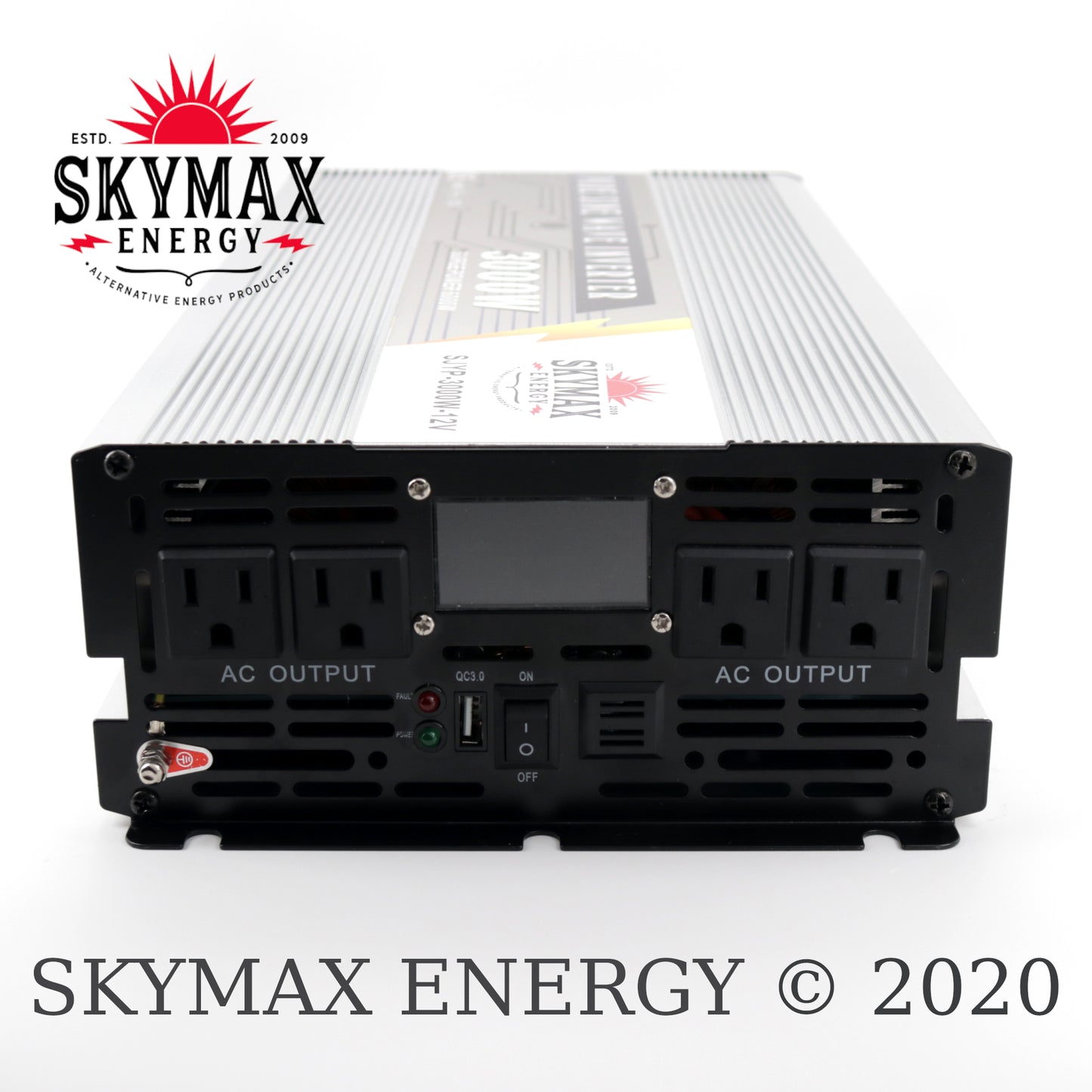 SkyMax Thunderbolt 12 Volt 3000 Watt Pure Sine Wave Inverter