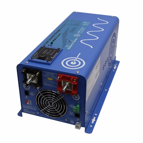 3000 Watt 24VDC 120VAC Pure Sine Low Frequency Inverter Charger