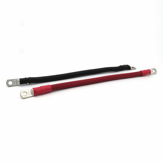 4/0 AWG One Foot Battery Cables with Professional Quality Terminal Ends