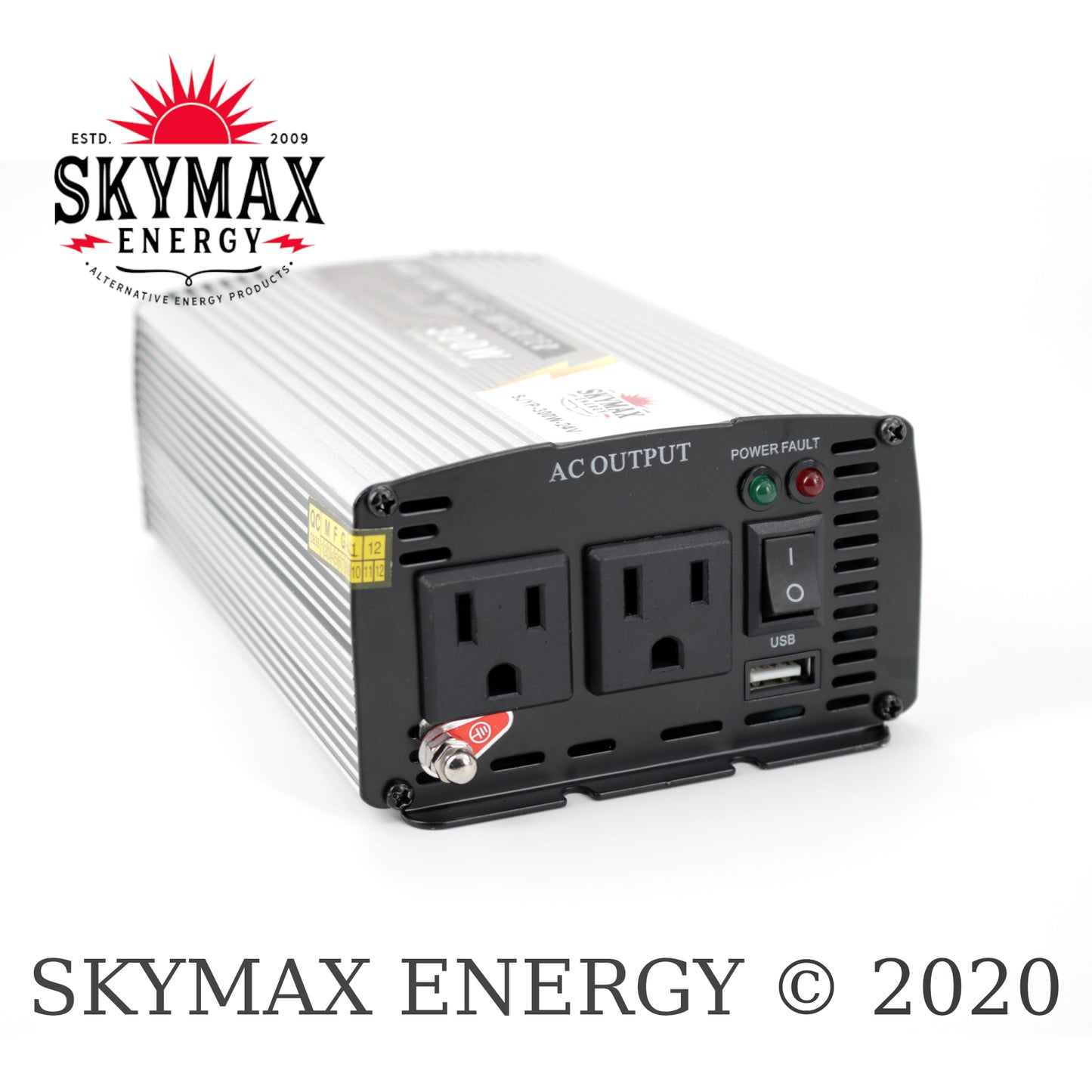 SkyMax Thunderbolt 24 Volt 300 Watt Pure Sine Wave Inverter
