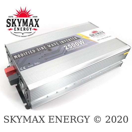 SkyMax Thunderbolt 12 Volt 2500 Watt Modified Sine Wave Inverter