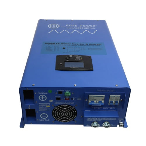 12000 Watt 48VDC 120/240VAC Inverter Charger - UL Listed