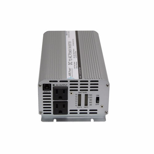 1250 Watt 12 Volt Power Inverter with Features