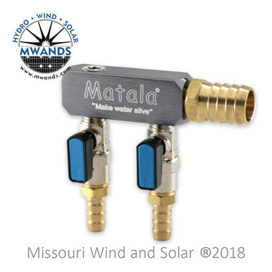 Matala 2 Way Air Pump Manifold
