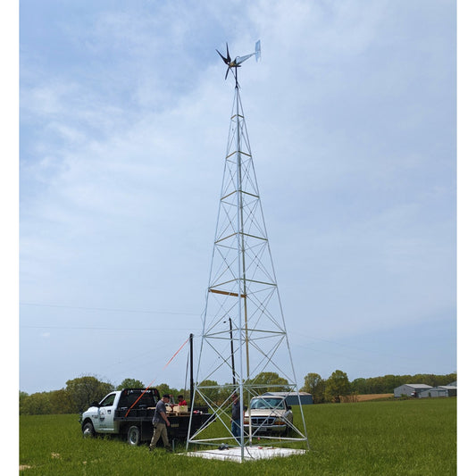 40 Foot Wind Turbine Tower - No Guy Wires