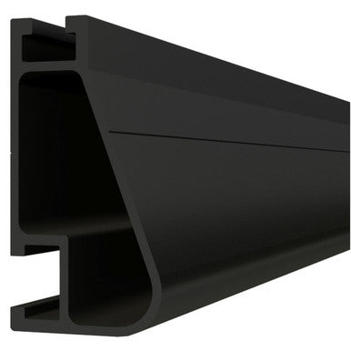 IronRidge XR-100 Rail - 14 Foot Length - Black